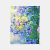 Couverture Polaire Ne pas oublier les fleurs (Devant)