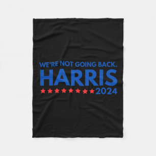 Couverture Polaire Ne pas revenir Kamala Harris 2024 Design