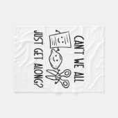 Couverture Polaire Ne pouvons-nous pas tous nous contenter de faire l (Devant (Horizontal))