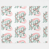 Couverture Polaire Né vendredi 13 (Devant (Horizontal))