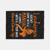 Couverture Polaire Ne vient pas avec une leucémie manuelle (Devant (Horizontal))