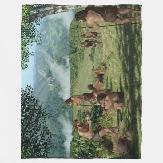 COUVERTURE POLAIRE NEANDERTHAL (Devant)