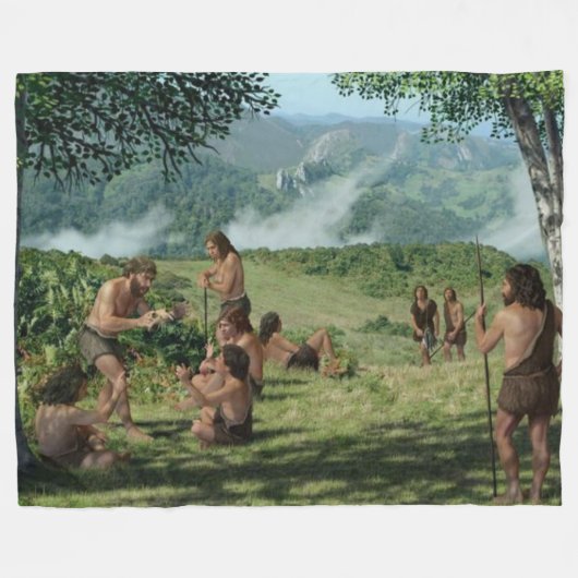 COUVERTURE POLAIRE NEANDERTHAL (Devant (Horizontal))