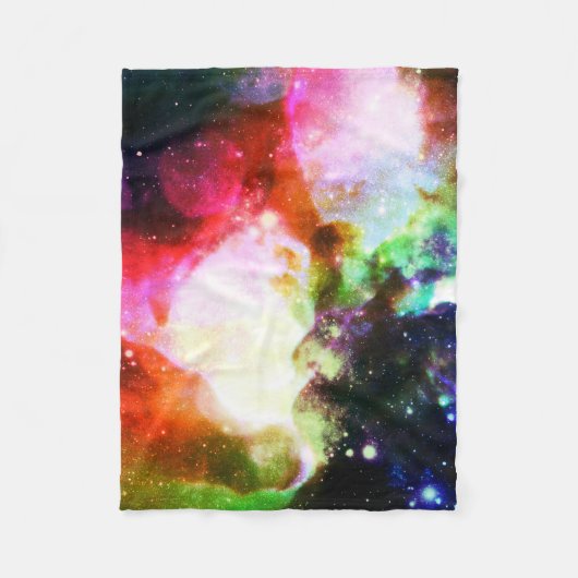 Couverture Polaire Nebula Galaxy arc-en-ciel (Devant)