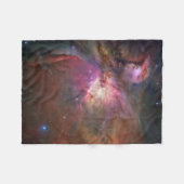 Couverture Polaire Nébuleuse d'Orion rose (Devant (Horizontal))