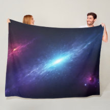 Nébuleuse Supernova Bleue Espace Profond Cosmique