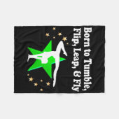 COUVERTURE POLAIRE NÉE À LA CONCEPTION DE LA GYMNASTIQUE TUMBLE (Devant (Horizontal))