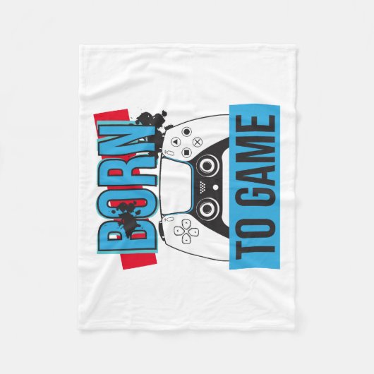 COUVERTURE POLAIRE NÉE AU JEU AVEC MA CONSOLE (Devant)