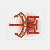 Couverture Polaire Née pour danser (Redstone) (Devant (Horizontal))