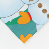 Couverture Polaire Neige (Coin)