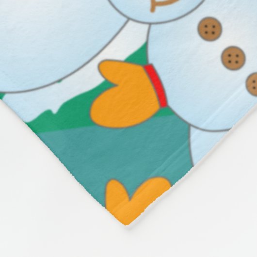 Couverture Polaire Neige (Coin)