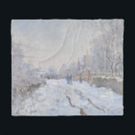 Couverture Polaire Neige à Argenteuil (par Claude Monet)<br><div class="desc">Ce dessin est illustré d'une célèbre peinture à l'huile sur toile réalisée par l'impressionniste Claude Monet (1840-1926). Son titre est "Neige à Argenteuil" (ou "Rue sous la neige, Argenteuil"). C'est le plus grand d'au moins dix-huit oeuvres que Monet peint de sa commune d'Argenteuil alors qu'il était sous une couverture de...</div>