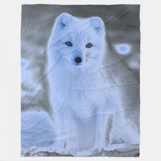 COUVERTURE POLAIRE NEIGE FOX (Devant)