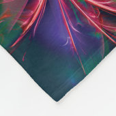 Couverture Polaire Nénuphar de fractale d'arc-en-ciel dans une (Coin)