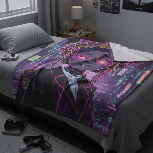 Couverture Polaire Neon Future ID1028