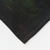 Couverture Polaire Neon Ghosts dans un paysage d'Imaginaire hanté (Coin)