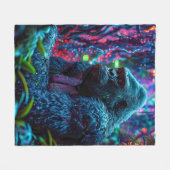 Couverture Polaire Neon Gorilla (Devant (Horizontal))