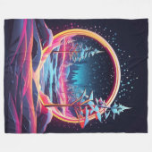 Couverture Polaire Neon hiver Wooland (Devant (Horizontal))