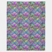 Couverture Polaire Neon plaid (Devant)