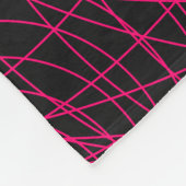 Couverture Polaire Neon Web Motif Throw Blanket - Personnalisable (Coin)
