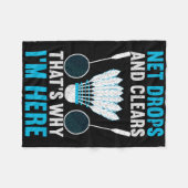 Couverture Polaire Net Drops And Clears C'est pourquoi je suis ici Dm (Devant (Horizontal))