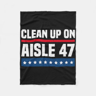 Couverture Polaire Nettoyage dans l'allée 47 Impeach 47 Anti Trump Pr