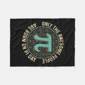 Couverture Polaire Neurodiversité Embrasser l'Autisme Adhd Cerveau (Devant (Horizontal))