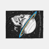 Couverture Polaire Neurodiversité Univers Crâne Neurodiversité Autism (Devant (Horizontal))