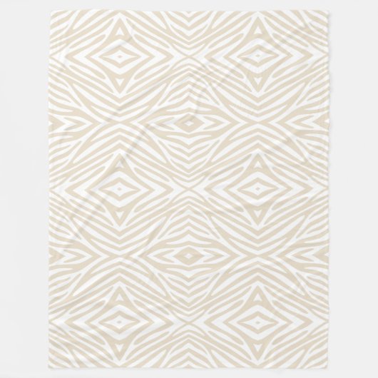 Couverture Polaire Neutral Zebra (Devant)