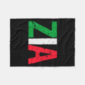 Couverture Polaire New Aunt Italian Zia Italian American Aunt Gift (Devant (Horizontal))
