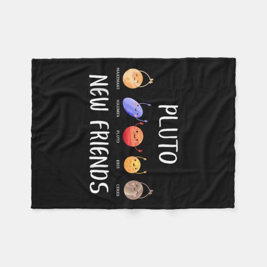 Couverture Polaire New Friends Dwarf Planets Funny Astronomy Science  (Devant (Horizontal))