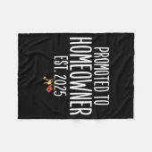 Couverture Polaire New Homeowner 2025 Housewarming First Time Home Bu (Devant (Horizontal))