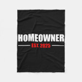 Couverture Polaire New Homeowner 2025 We Said Yes To The Address New (Devant)
