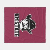 Couverture Polaire New Mexico State Aggies (Devant (Horizontal))