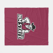 Couverture Polaire New Mexico State Aggies (Devant (Horizontal))