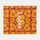 Couverture Polaire New Mexico Zia Heart (Devant (Horizontal))