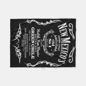 Couverture Polaire New Mexico's Old No. 1 Hatch Green Chile Novelty D (Devant (Horizontal))