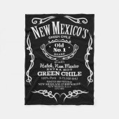 Couverture Polaire New Mexico's Old No. 1 Hatch Green Chile Novelty D (Devant)