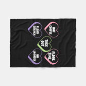 Couverture Polaire New Mom Valentines Day Things Moms Like Mommy And (Devant (Horizontal))