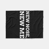 Couverture Polaire New Nose, New Me Funny Nose Job  (Devant (Horizontal))