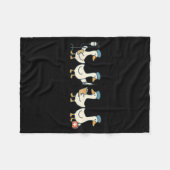 Couverture Polaire New nurse graduation goose school nursing  (Devant (Horizontal))