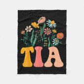 Couverture Polaire New Tia Wildflower First Birthday & Baby Showe (Devant)