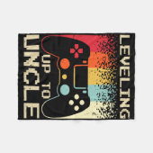 Couverture Polaire New Uncle For Men Boys Soon To Be Uncle Nephew Gam (Devant (Horizontal))