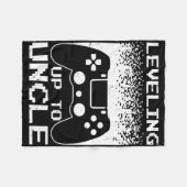 Couverture Polaire New Uncle For Men Boys Soon To Be Uncle Nephew Gam (Devant (Horizontal))