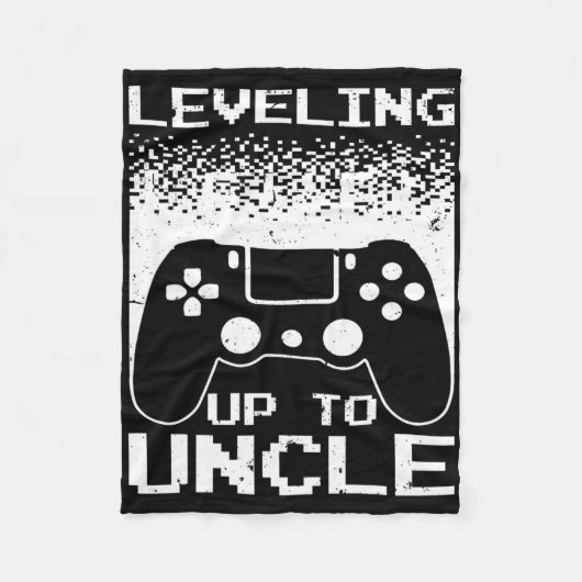 Couverture Polaire New Uncle For Men Boys Soon To Be Uncle Nephew Gam (Devant)