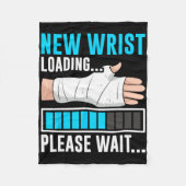 Couverture Polaire New Wrist Loading... Please Wait... Broken Arm Cas (Devant)