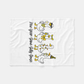 Couverture Polaire New Year Same Silly Goose Funny 2026 New Year Funn (Devant (Horizontal))