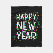 Couverture Polaire New Year's Eve 2026 Family Happy New Year Happy Ch (Devant)