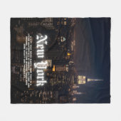 Couverture Polaire New York (Devant (Horizontal))