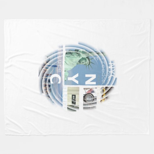 Couverture Polaire New York (Devant (Horizontal))